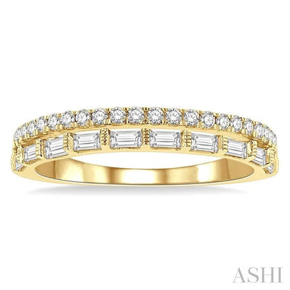 Stackable Baguette Diamond Fashion Band