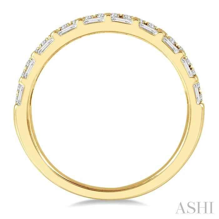 Stackable Baguette Diamond Fashion Band