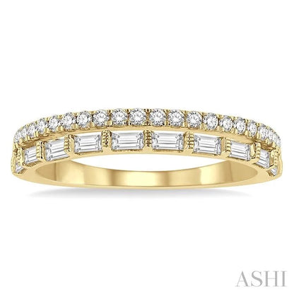 Stackable Baguette Diamond Fashion Band