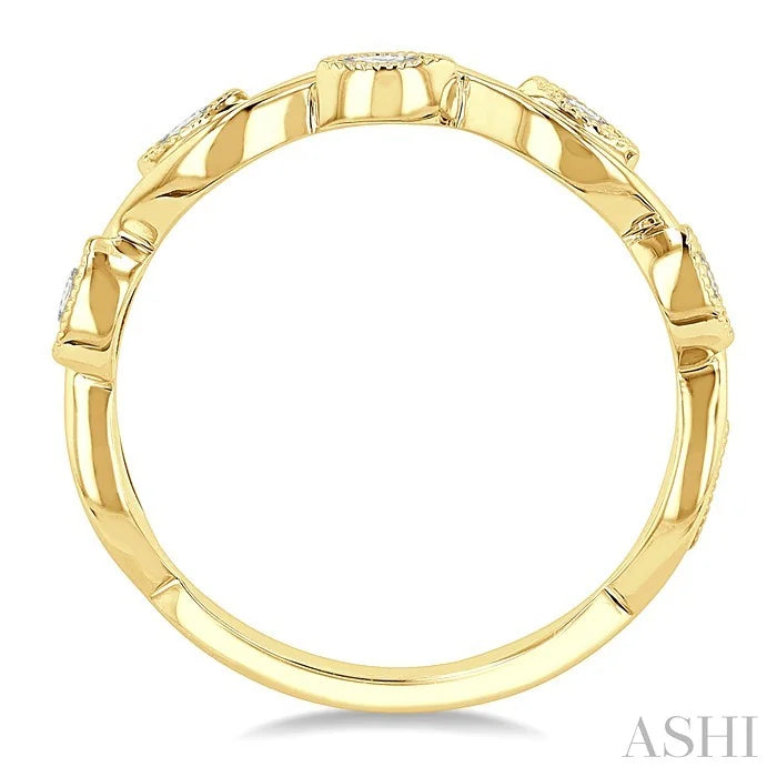 Stackable Diamond Wedding Band