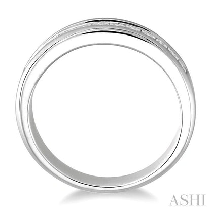 Channel Set Diamond Wedding Band