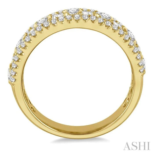 Baguette Diamond Fashion Band