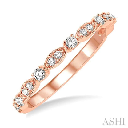 Stackable Diamond Wedding Band