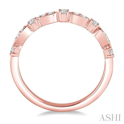 Stackable Diamond Wedding Band