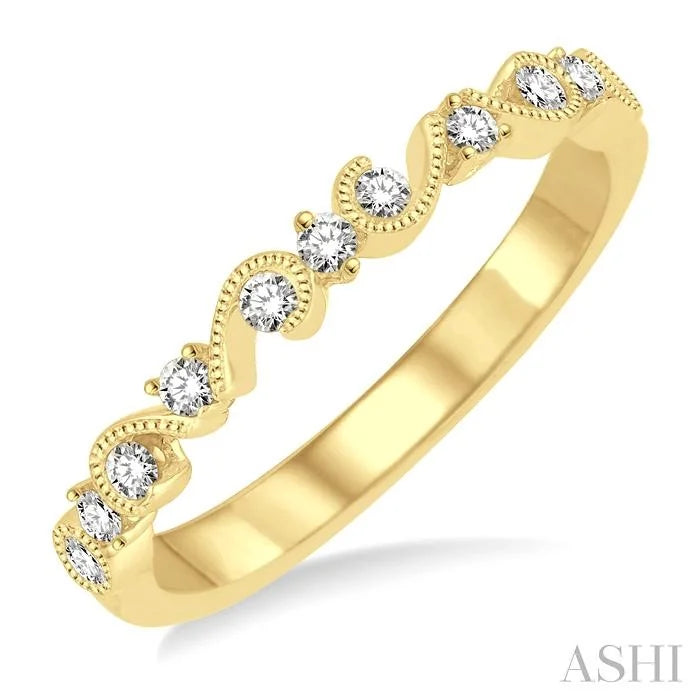 Stackable Diamond Wedding Band