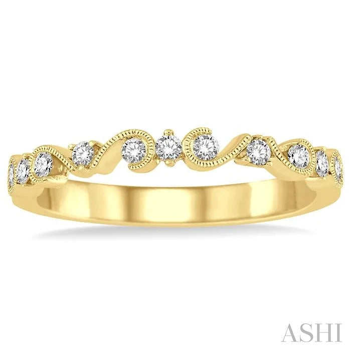 Stackable Diamond Wedding Band