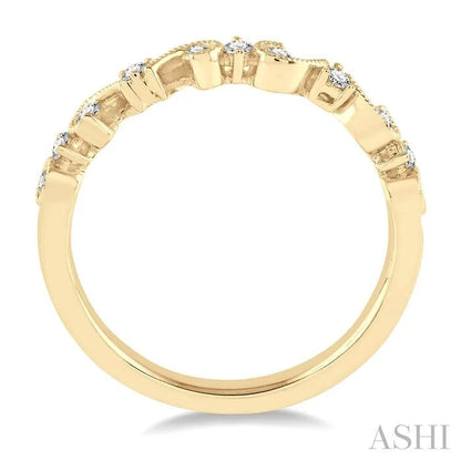 Stackable Diamond Wedding Band