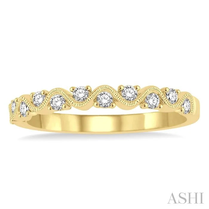 Stackable Diamond Wedding Band