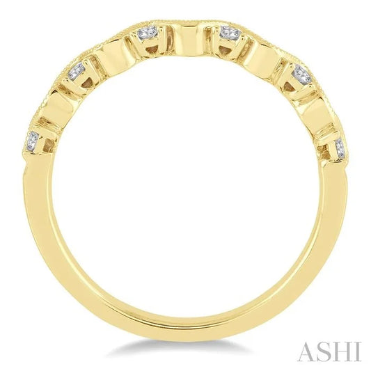 Stackable Diamond Wedding Band