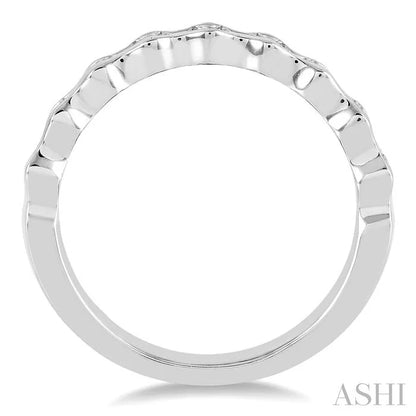 Stackable Diamond Wedding Band