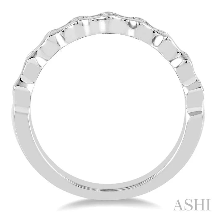 Stackable Diamond Wedding Band
