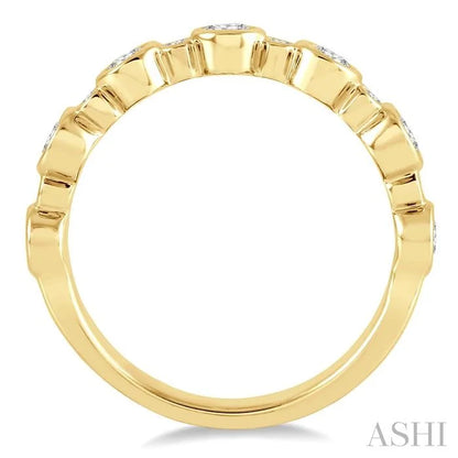 Stackable Diamond Wedding Band