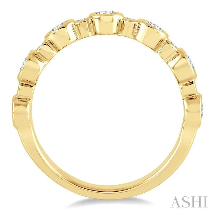 Stackable Diamond Wedding Band
