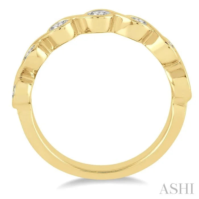 Stackable Diamond Wedding Band