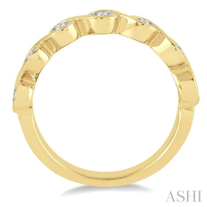 Stackable Diamond Wedding Band