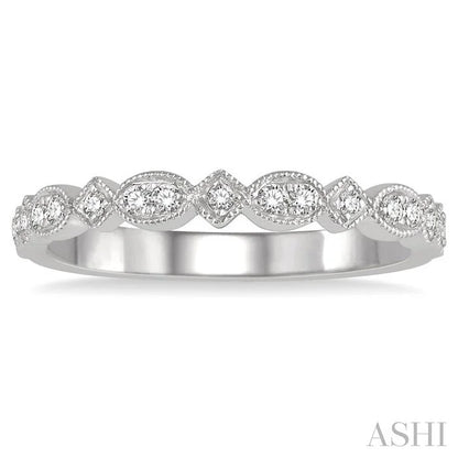 Stackable Diamond Wedding Band