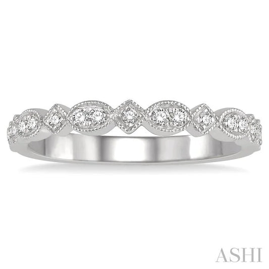 Stackable Diamond Wedding Band