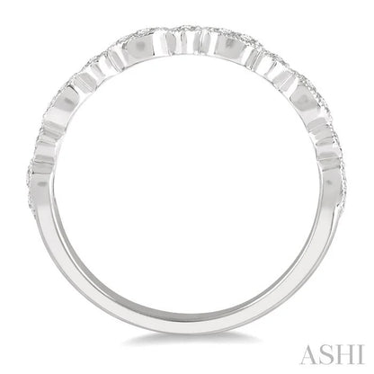 Stackable Diamond Wedding Band