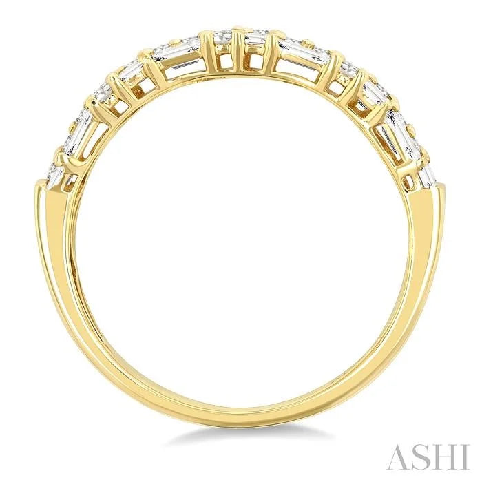 Baguette Diamond Fashion Band