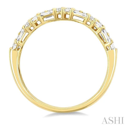 Baguette Diamond Fashion Band