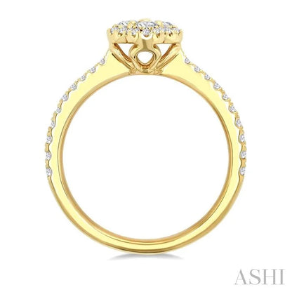 Clover Diamond Fashion Ring