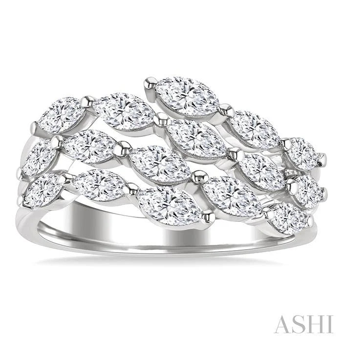 Marquise Shape Diamond Fashion Ring