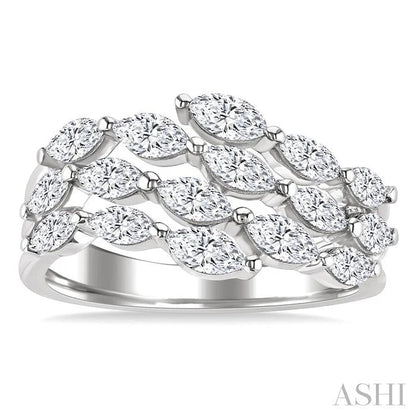Marquise Shape Diamond Fashion Ring