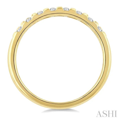 Checkered Diamond Stackable Fashion Band