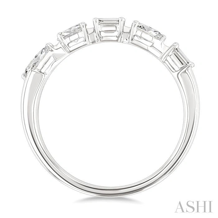 Mixed Shape Diamond Fashion Band