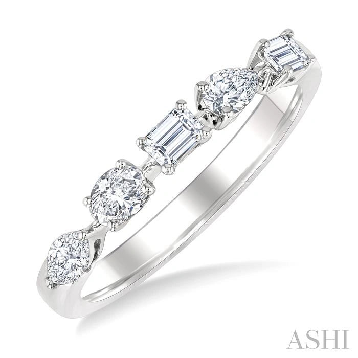 Mixed Shape Diamond Fashion Band