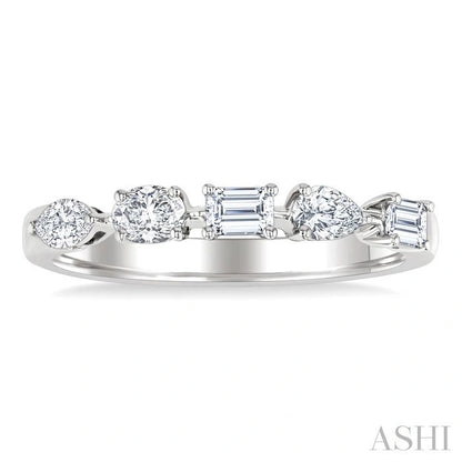 Mixed Shape Diamond Fashion Band