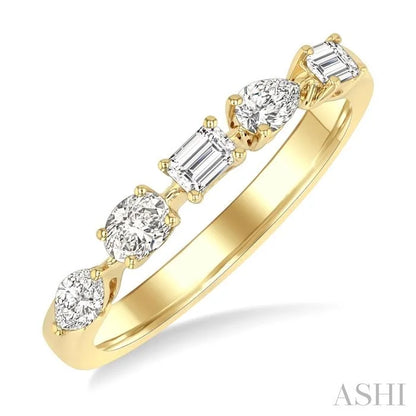 Mixed Shape Diamond Fashion Band