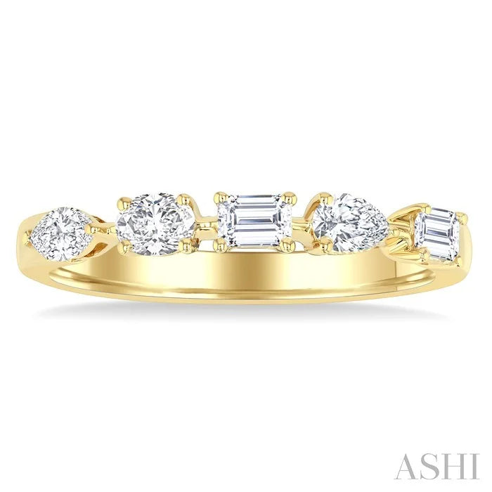 Mixed Shape Diamond Fashion Band