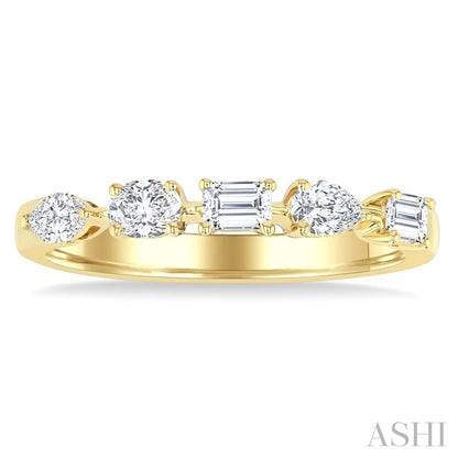 Mixed Shape Diamond Fashion Band