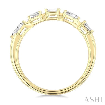 Mixed Shape Diamond Fashion Band