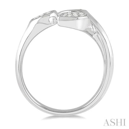 Mixed Shape Lovebright Diamond Fashion Open Ring