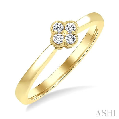Clover Diamond Fashion Ring