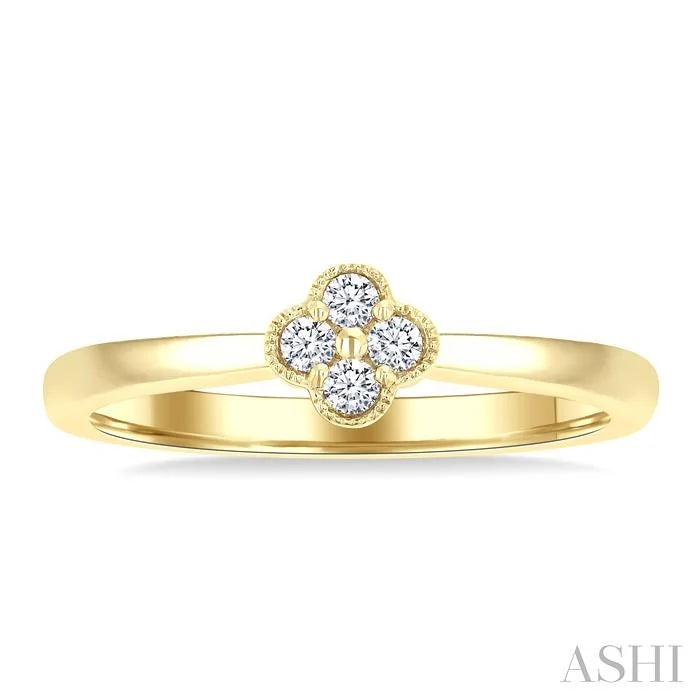 Clover Diamond Fashion Ring