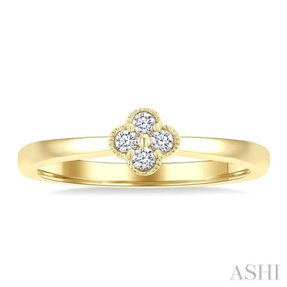 Clover Diamond Fashion Ring