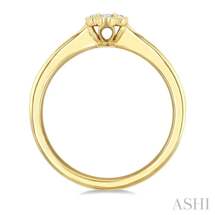 Clover Diamond Fashion Ring