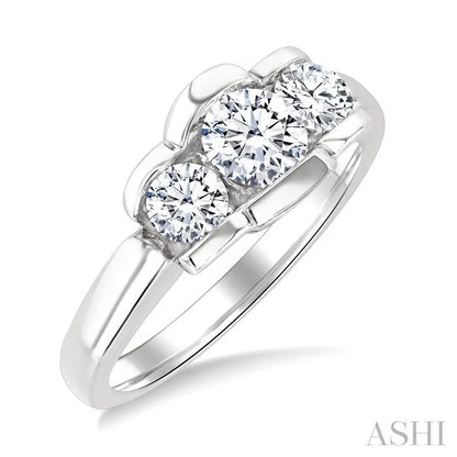 3 Stone Diamond Fashion Ring