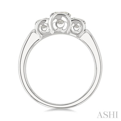 3 Stone Diamond Fashion Ring