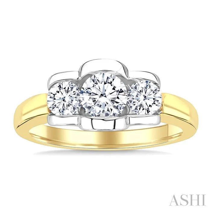 3 Stone Diamond Fashion Ring