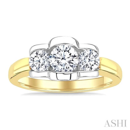 3 Stone Diamond Fashion Ring