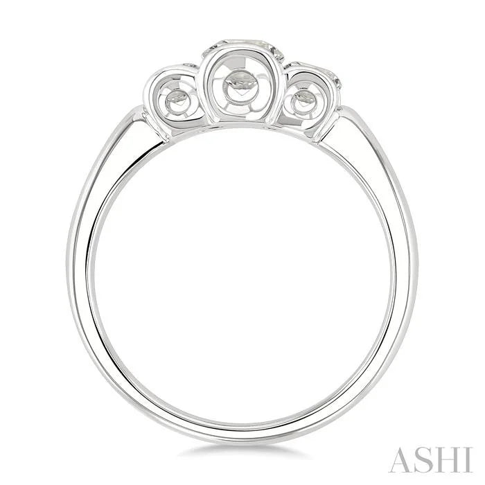 3 Stone Diamond Fashion Ring