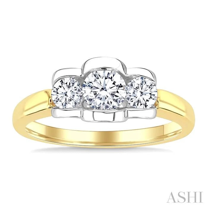 3 Stone Diamond Fashion Ring