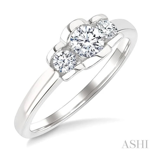 3 Stone Diamond Fashion Ring