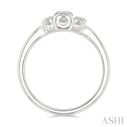 3 Stone Diamond Fashion Ring