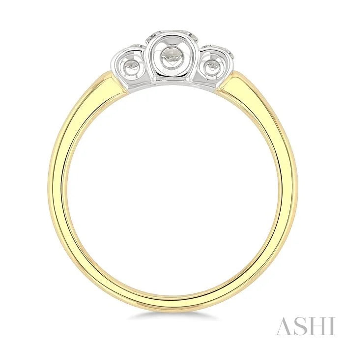 3 Stone Diamond Fashion Ring