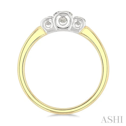 3 Stone Diamond Fashion Ring
